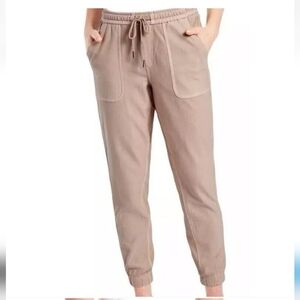 ATHLETA Farralon Joggers Casual Tan Jogger Pants Plus Size 26 NEW WITH TAGS